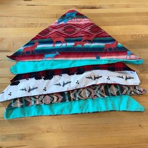 Set of 3 Pet Bandanas